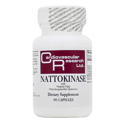 ECOLOGICAL FORMULAS Nattokinase 50mg 90 capsules front view