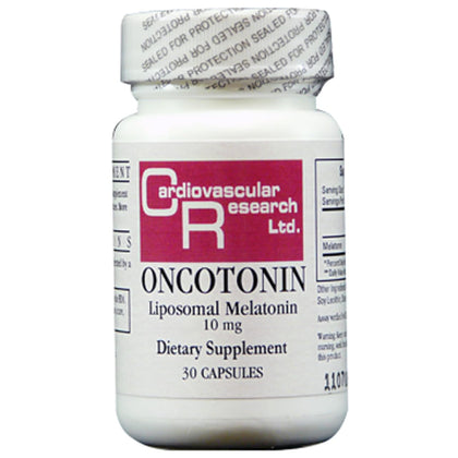 Ecological Formulas Oncotonin Melatonin 10 mg 30 Caps - vue avant
