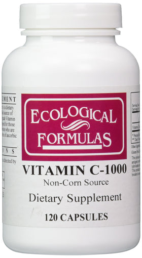 Ecological Formulas Vitamine C-1000 1000 mg gélules avant