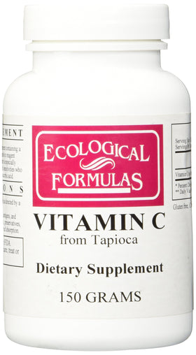 Ecological Formulas Vitamine C de Tapioca 150 g, vue de face