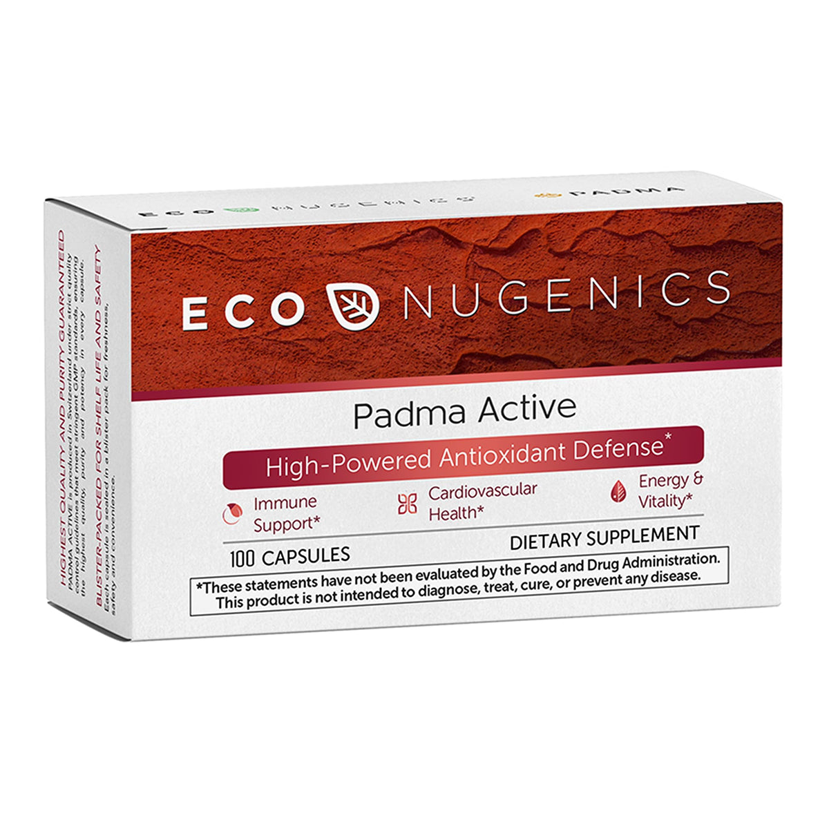 EcoNugenics Padma Active complément alimentaire en boîte de 82g