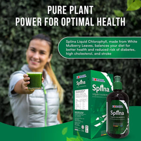 EDMARK Splina Chlorophylle Liquide 500ml - détails de la bouteille