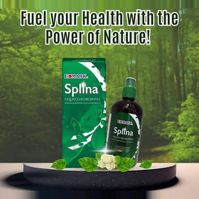 EDMARK Splina Chlorophylle Liquide 500ml - étiquette de la bouteille