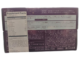 EENET Boisson de Collagène EXR Japon sur une table