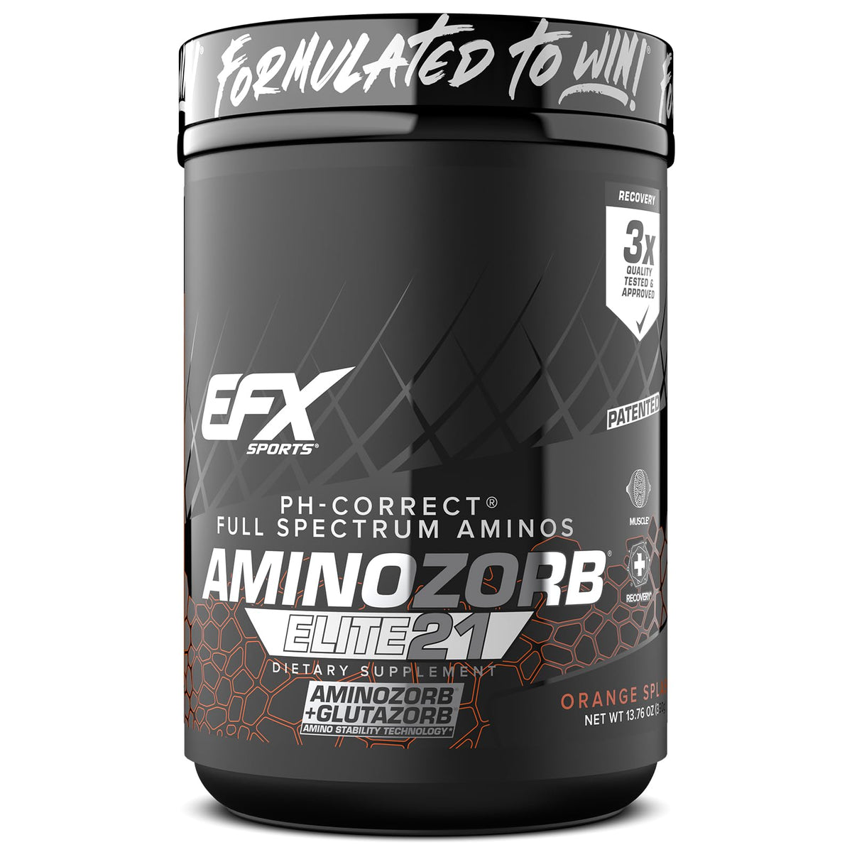 EFX Sports Aminozorb Elite 21 packaging vue de face