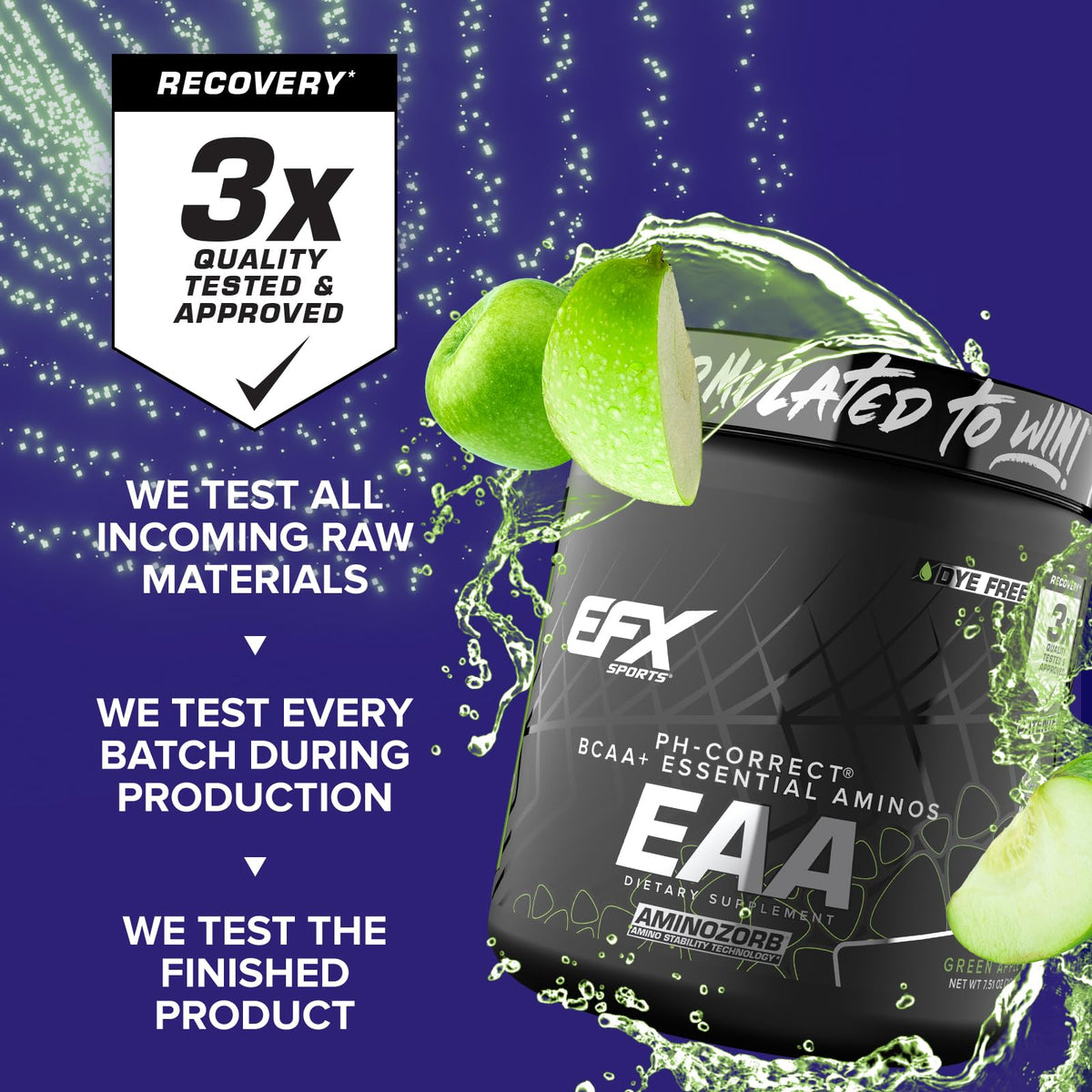 EFX Sports EAA Complément Pomme Verte côté