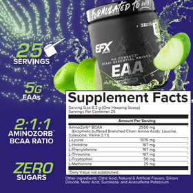 EFX Sports EAA Complément Pomme Verte packaging
