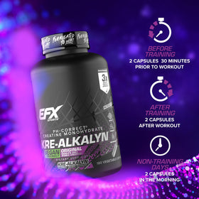 EFX Sports Kre-Alkalyn EFX avec accessoires de fitness