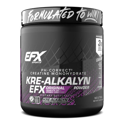 EFX Sports Kre-Alkalyn EFX Poudre 272g vue de face