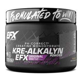 EFX Sports Kre-Alkalyn EFX Poudre Créatine 150g Saveur Mangue vue de face