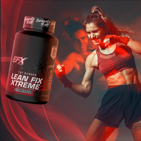 EFX Sports Lean Fix Xtreme capsules en gros plan