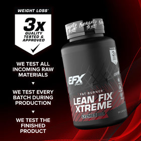 EFX Sports Lean Fix Xtreme capsules sur une cuillère
