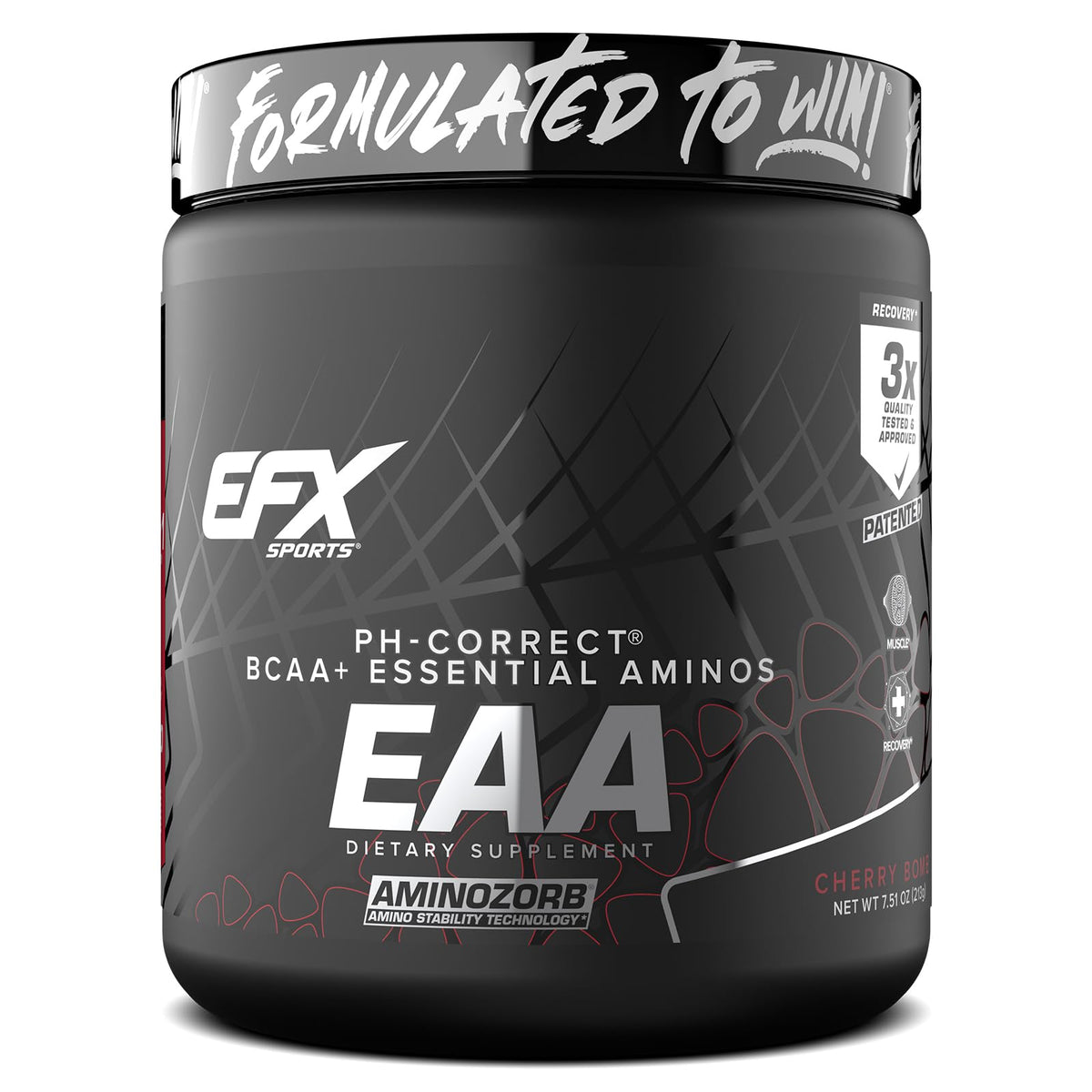 EFX Sports Training Ground EAA 40 portions goût cerise, vue avant