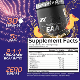 EFX Sports Training Ground EAA contenu avec cuillère doseuse