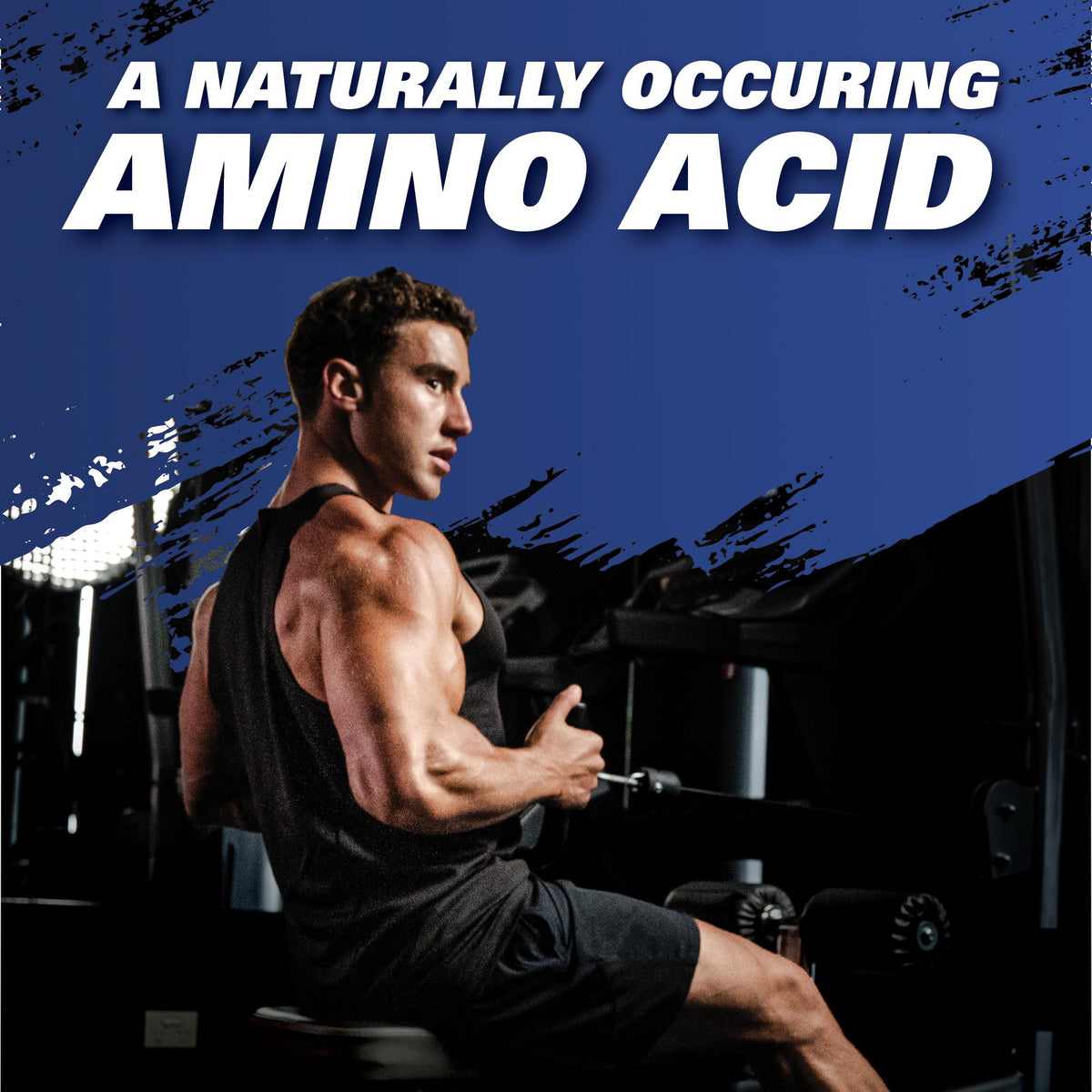 EHP Labs Acetyl L Carnitine Poudre 100 Servings 168g étiquette