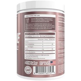 EHP Labs CREA-8 Poudre de Créatine Monohydrate 358g vue arrière