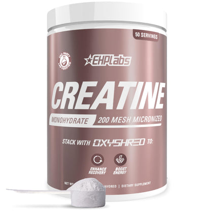 EHP Labs CREA-8 Poudre de Créatine Monohydrate 358g vue de face