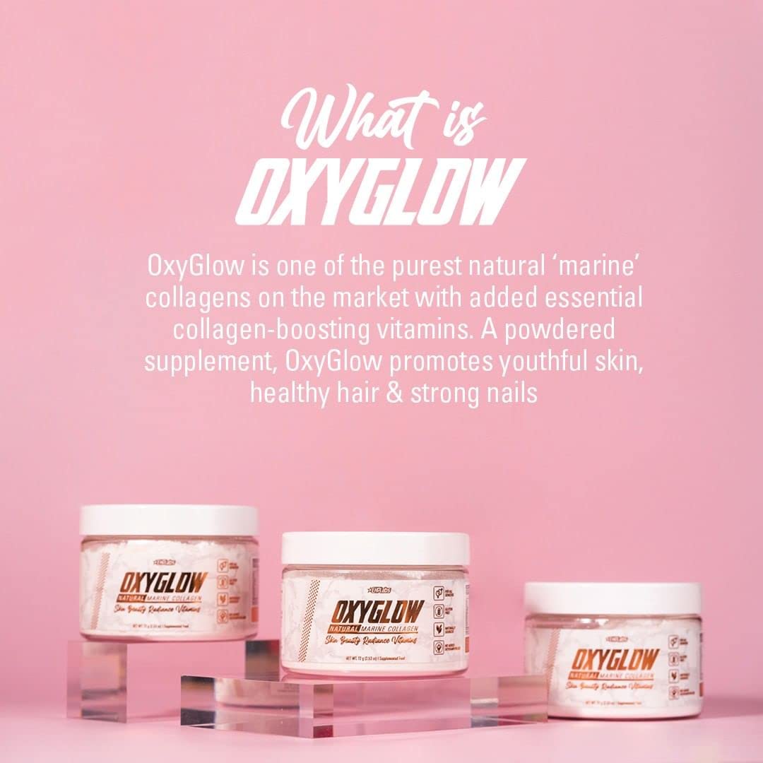 EHP Labs OxyGlow Poudre de Collagène Marin emballage