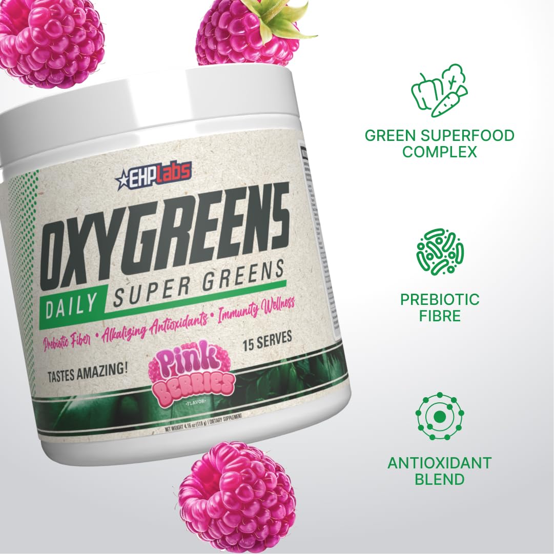 EHP Labs OxyGreens Poudre avec cuillère doseuse