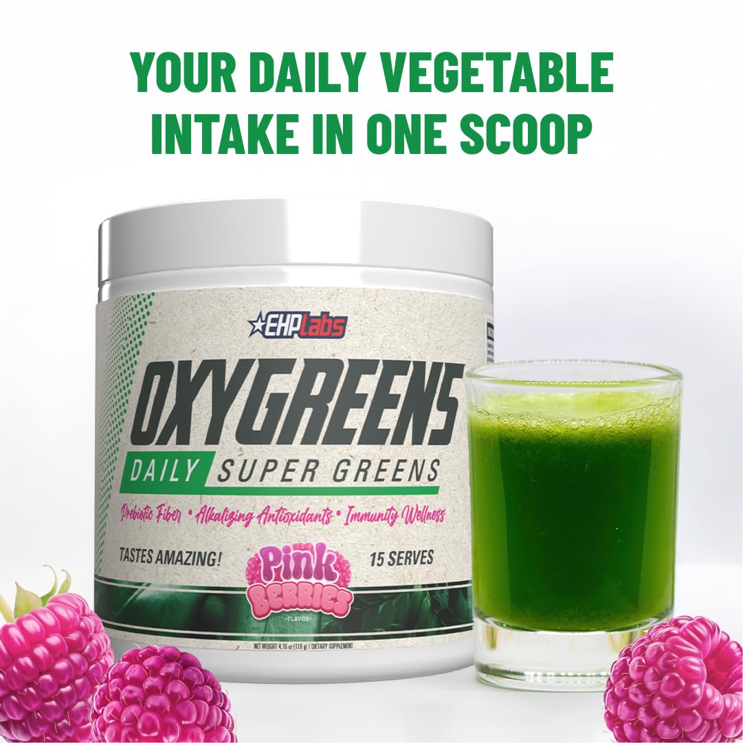EHP Labs OxyGreens Poudre dans un smoothie