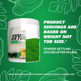 EHP Labs OxyGreens Poudre de Super Aliments 358g Ananas en utilisation