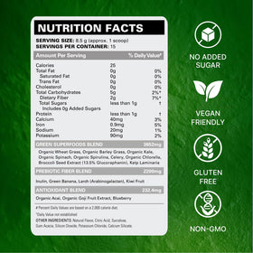 EHP Labs OxyGreens poudre de super aliments avec fruits des bois