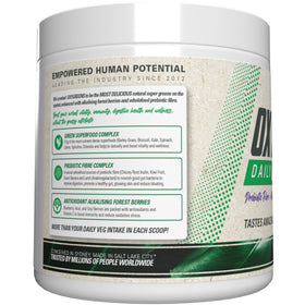 EHP Labs OxyGreens poudre de super aliments avec une portion mesurée