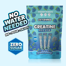 EHP Labs OxyShred créatine monohydrate sachets avec shaker et bouteille d'eau