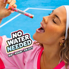 EHP Labs OxyShred Fizz Sticks créatine sur fond blanc