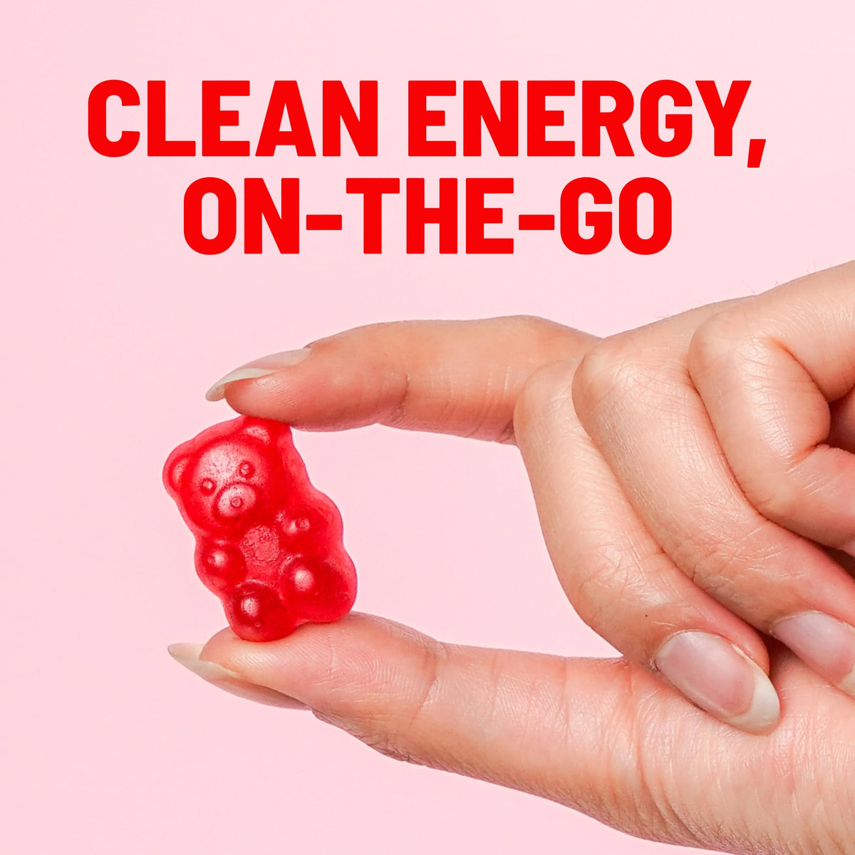 EHP Labs OxyShred Gummies avec des fruits frais en arrière-plan