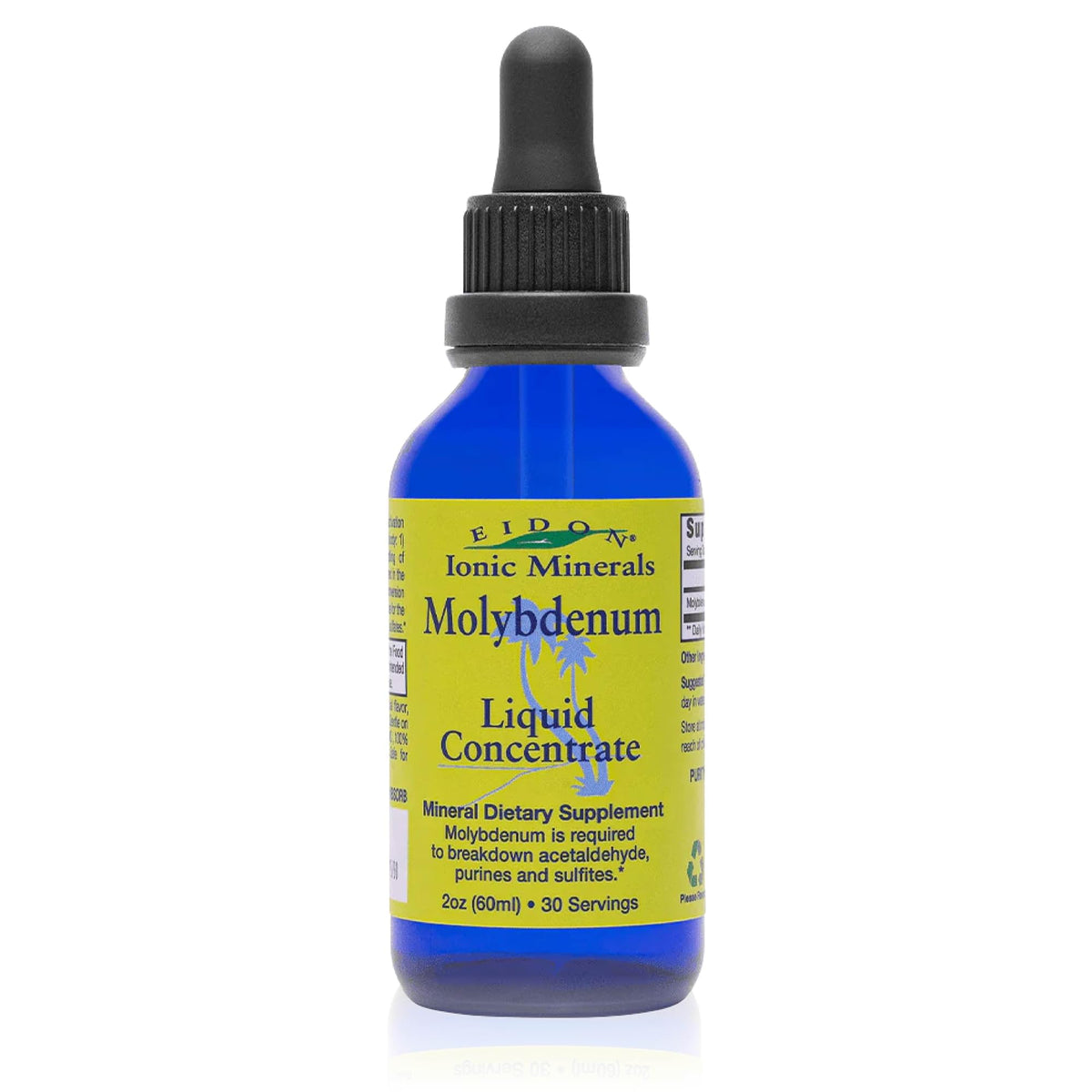 Eidon Ionic Minerals Complément Alimentaire Molybdène 60 ml vue de face