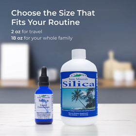 Eidon Ionic Minerals concentré de silice liquide 2 oz packaging