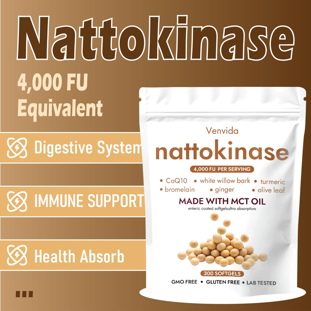 EILTEAU Corvael Nattokinase 4 000 FU emballage avec informations
