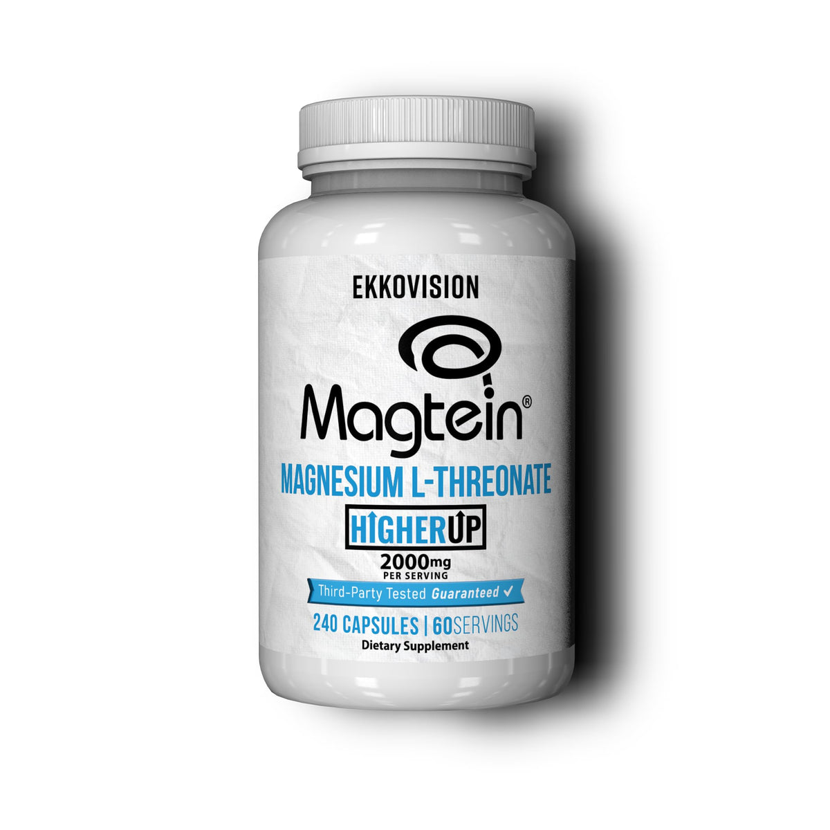 Ekkovision Magnesium L-Threonate 2000 MG 240 capsules vue avant