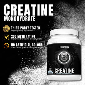 Ekkovision Poudre de Créatine Monohydrate 200 Portions emballage