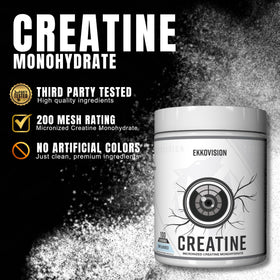 Ekkovision Poudre de Créatine Monohydrate 590g vue arrière