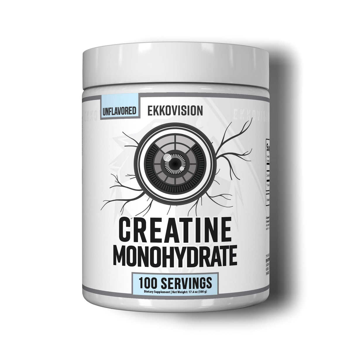 Ekkovision Poudre de Créatine Monohydrate 590g vue de face
