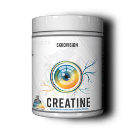 Ekkovision Poudre de Créatine Monohydrate 730g Saveur Mangue Myrtille vue de face
