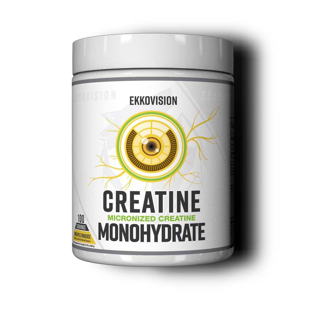 Ekkovision Poudre de Créatine Monohydrate Ananas 771g vue avant