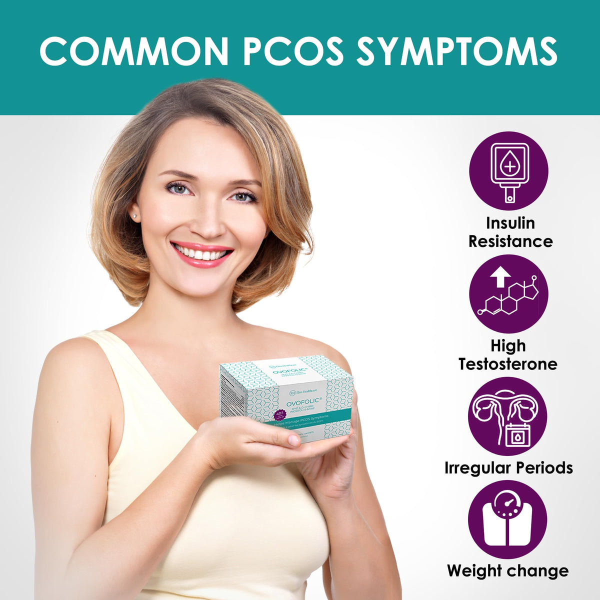 ÉLAN HEALTHCARE Ovofolic sachets ouverts