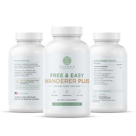 Elanden Naturals Jia Wei Xiao Yao San 100 g étiquette avec ingrédients