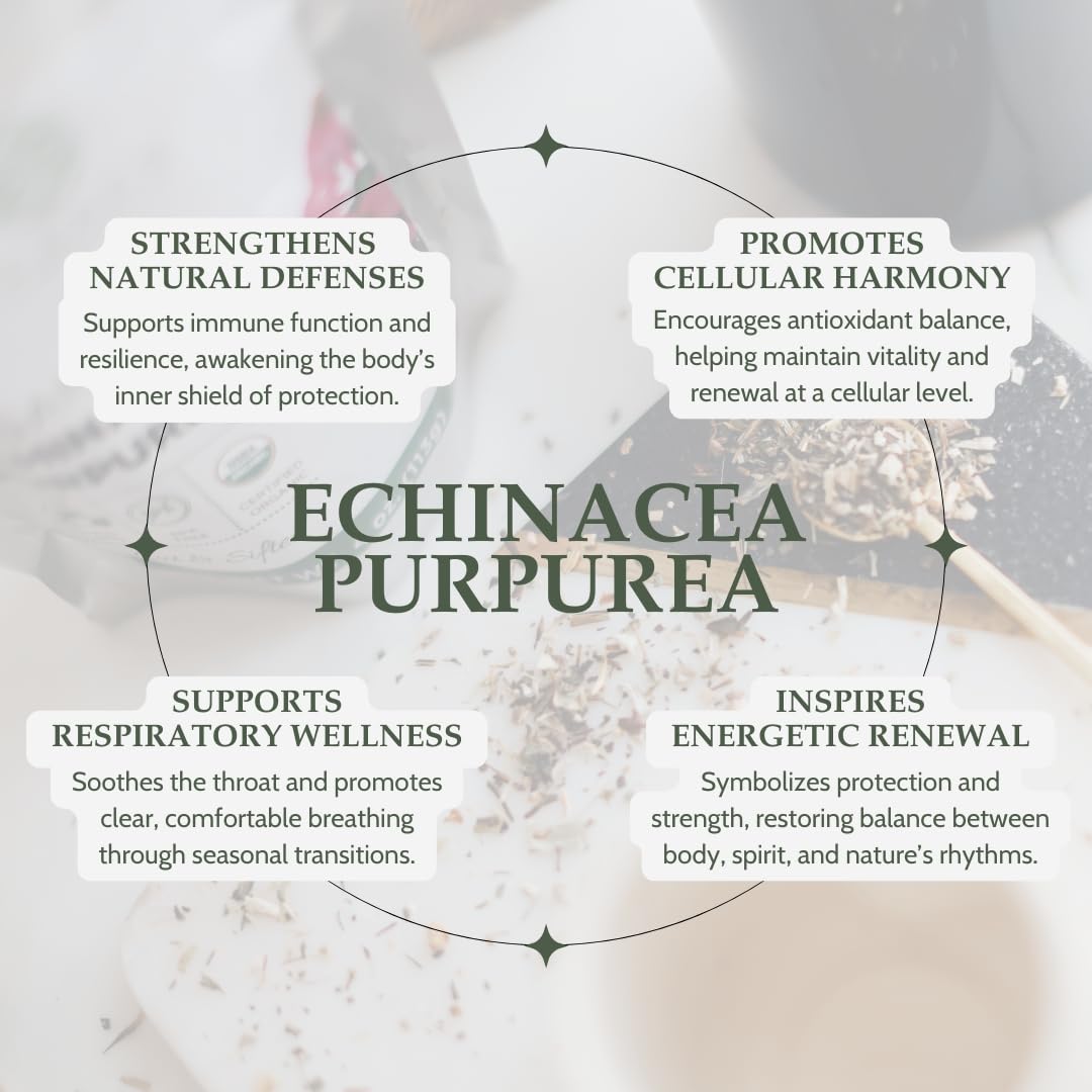 Elanen Naturals Echinacea Purpurea 113 g emballage arrière