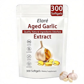 ELARE Extrait d'Ail Vieilli 300 Capsules vue avant