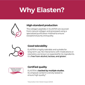 Elasten complexe de collagène liquide avec description du produit