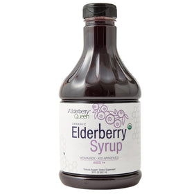 Elderberry Queen Sirop de Sureau Bio 30 Fl Oz vue avant