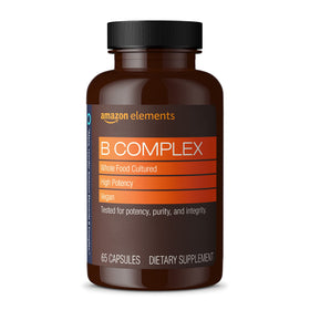 Elements B Complex 65 capsules front view