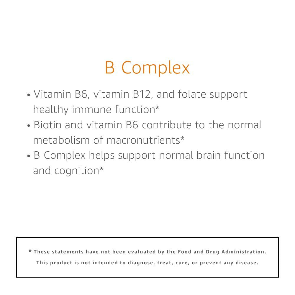 Elements B Complex ingredients list