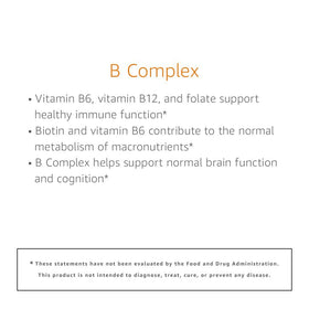 Elements B Complex ingredients list