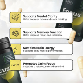 ELEVITA WELLNESS Complément Alimentaire Focus 59g en lifestyle