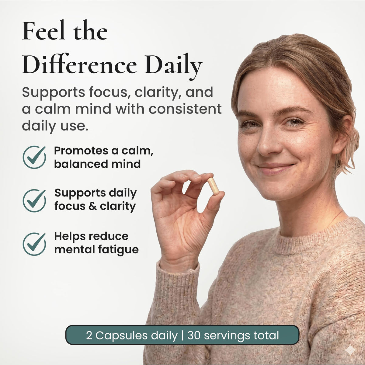 ELEVITA WELLNESS Complément Alimentaire Focus 59g vue de côté